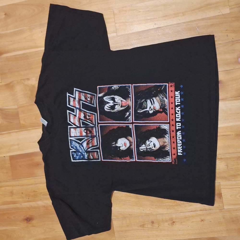 KISS tour tee Freedom to Rock tour 2016 size 2X